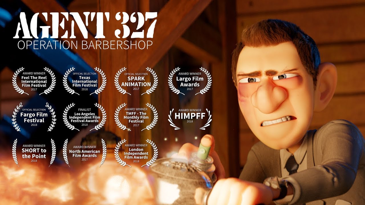 理发店行动，Blender 官方发布画面
